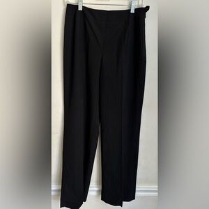 Talbots  size 8 stretch Black heritage Trouser Pants Excellent Career